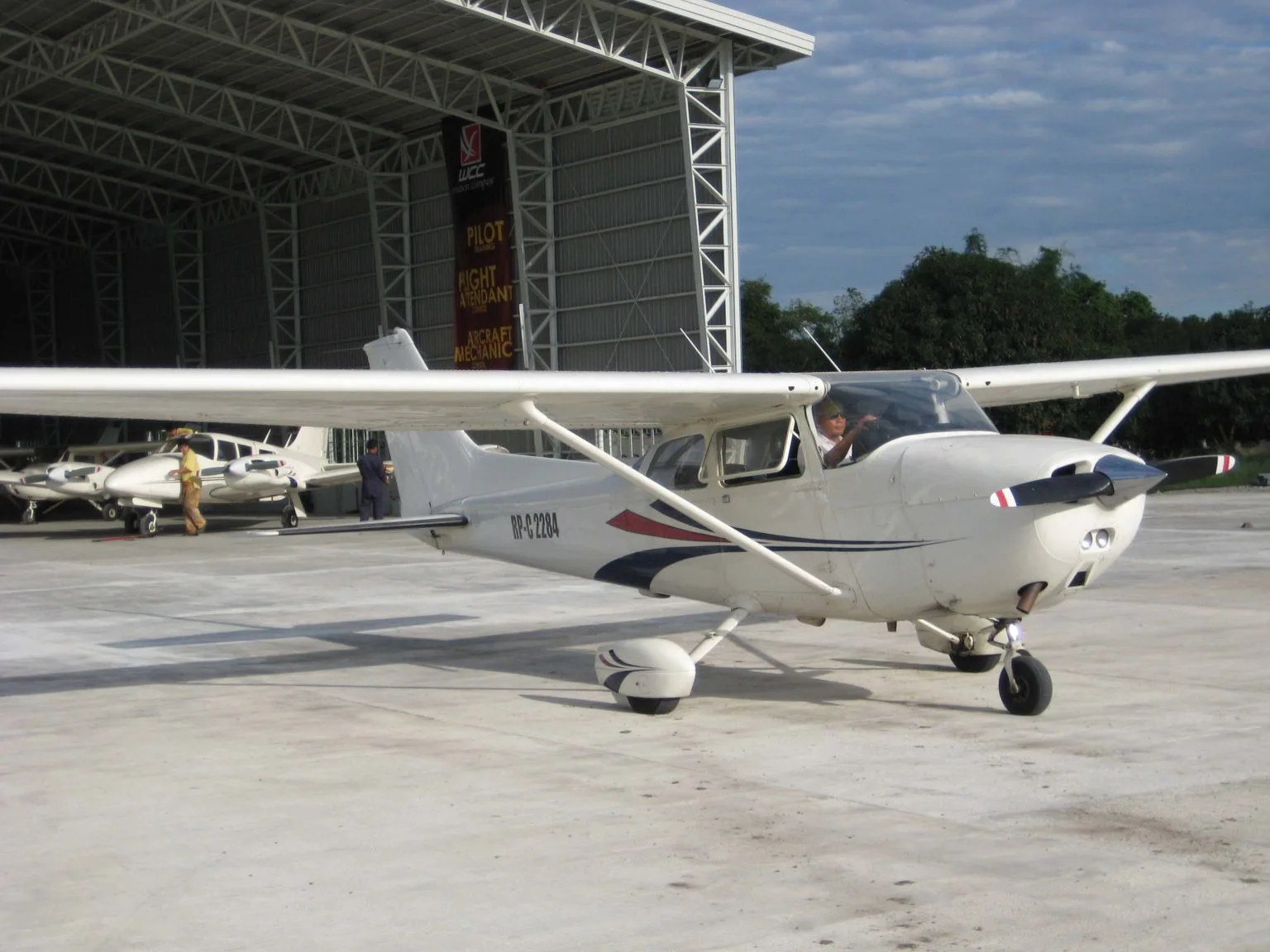 Philippines flight training base