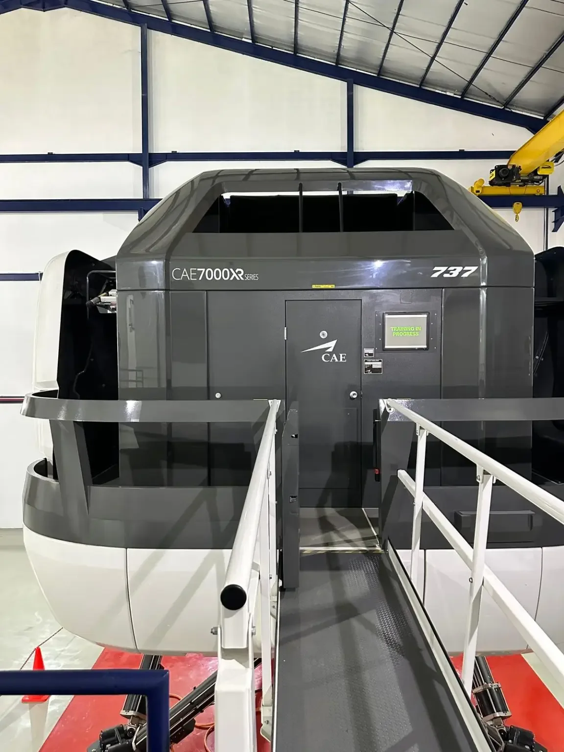 Simulator training session