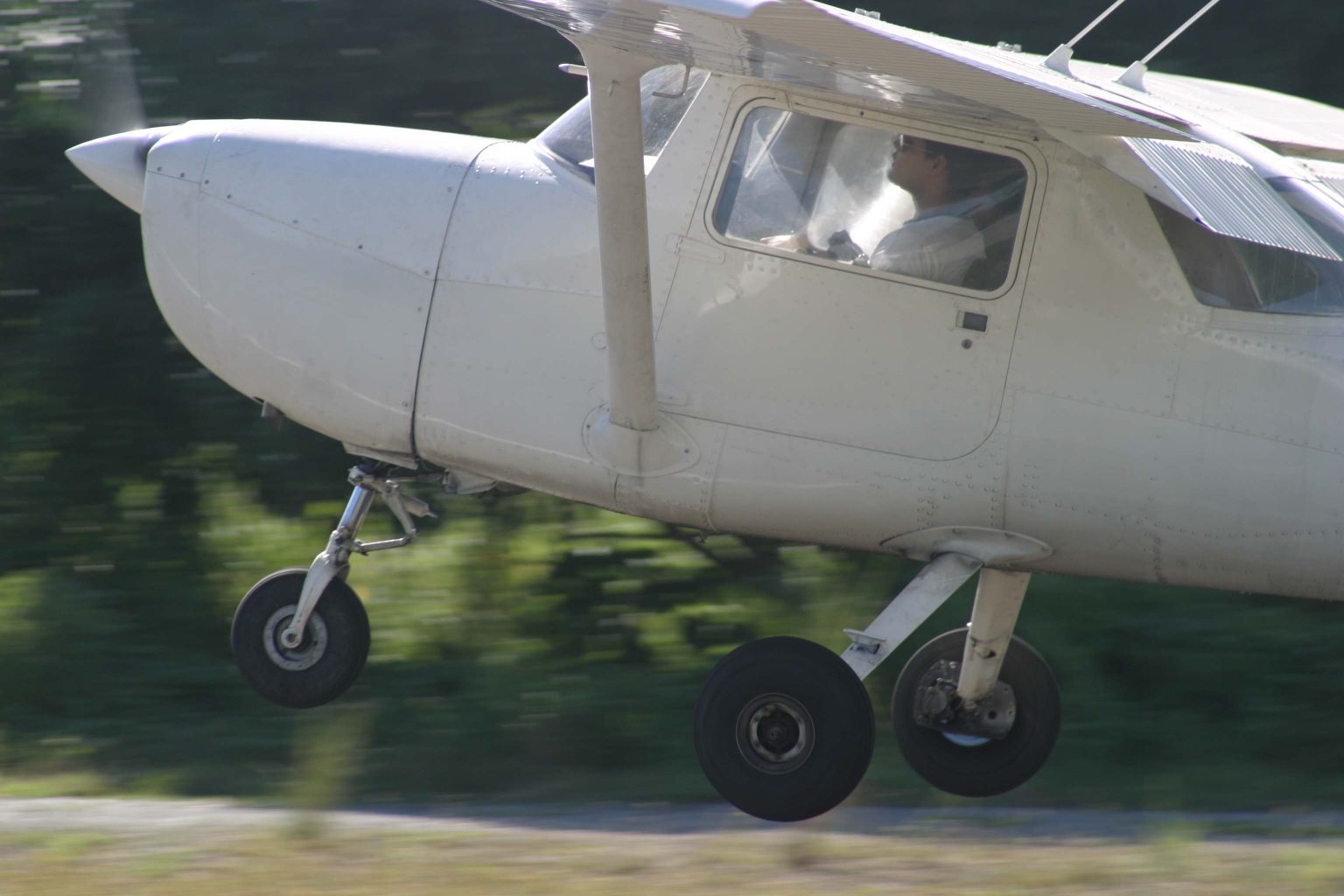 Flying training session