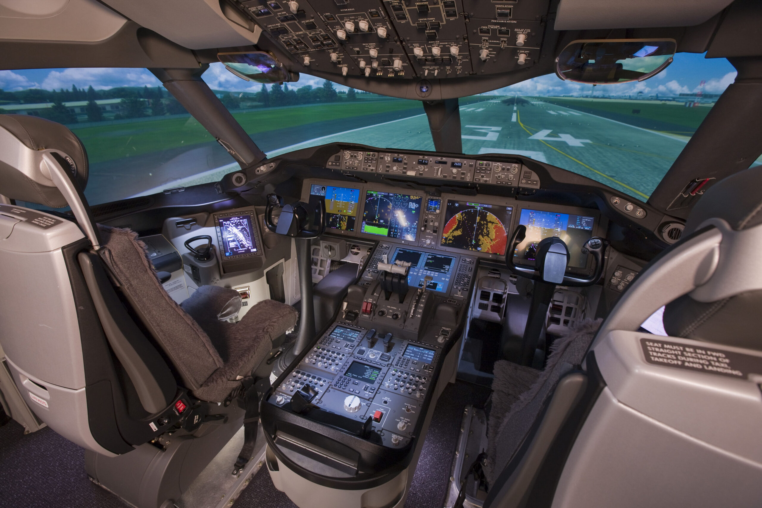 Cadet pilot flying check route cross-country